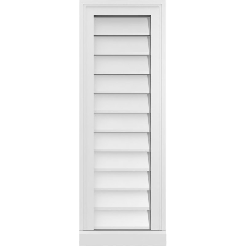 Cadre de seuil Brickmould, brun clair apprêté, H 34 po x l 12 po x P 2 po
