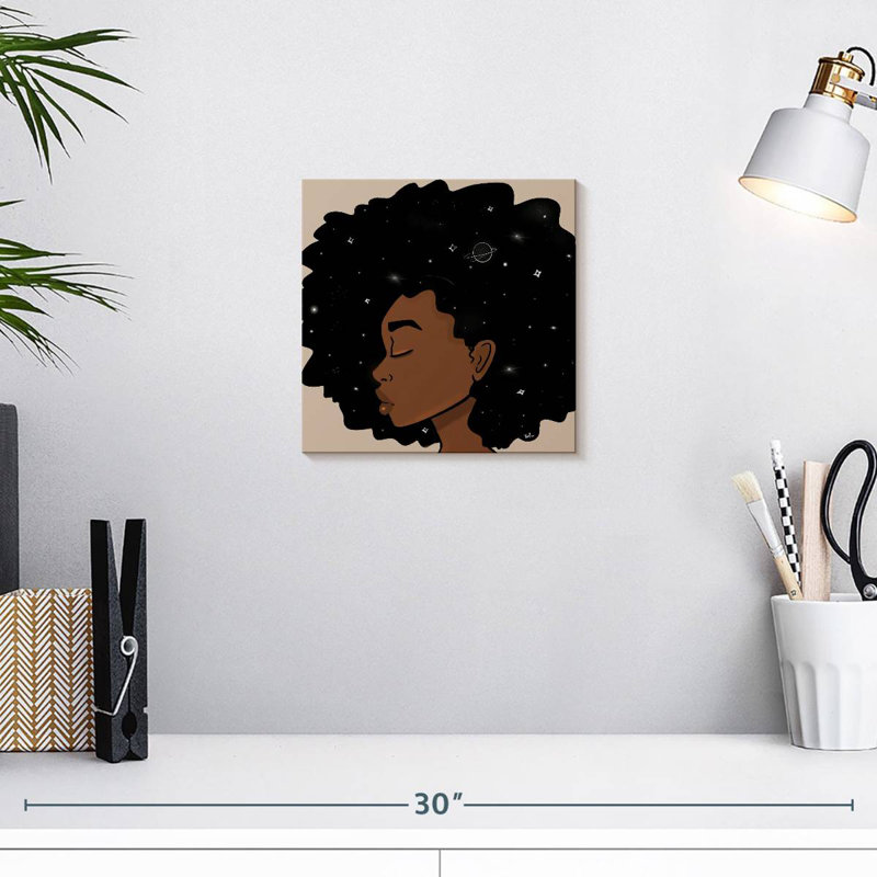 Leisha Cosmic Thoughts, 10" H x 10" W