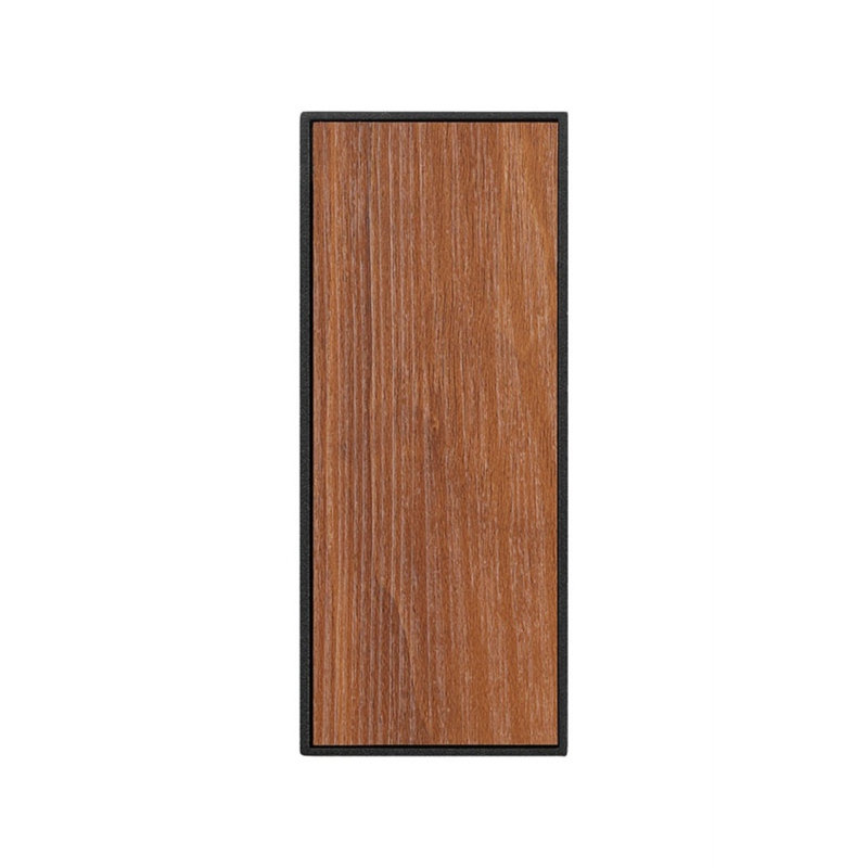 Applique murale Dale, lumière vers le haut / bas, 7 W x 2, finition bois
