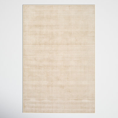 Lilah Handmade Viscose Tan/Khaki Rug