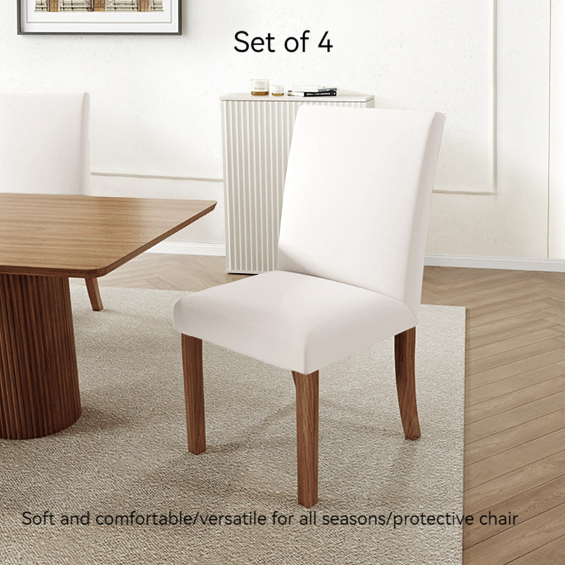 Housse pour chaise de salle à manger en polyester