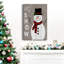 Let It Snow Snowman - reproduction d'art sur toile tendue-2014434948