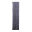 Lit simple avec armoire pliable grise, garde-robe et 3 grands tiroirs de rangement-705801614