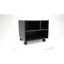 Chariot d'imprimante roulant Mind Reader, chariot utilitaire, support pour imprimante, rangement sous le bureau, bureau, panneau de fibres à densité moyenne, L 16 po x l 12 po x H 13,75 po