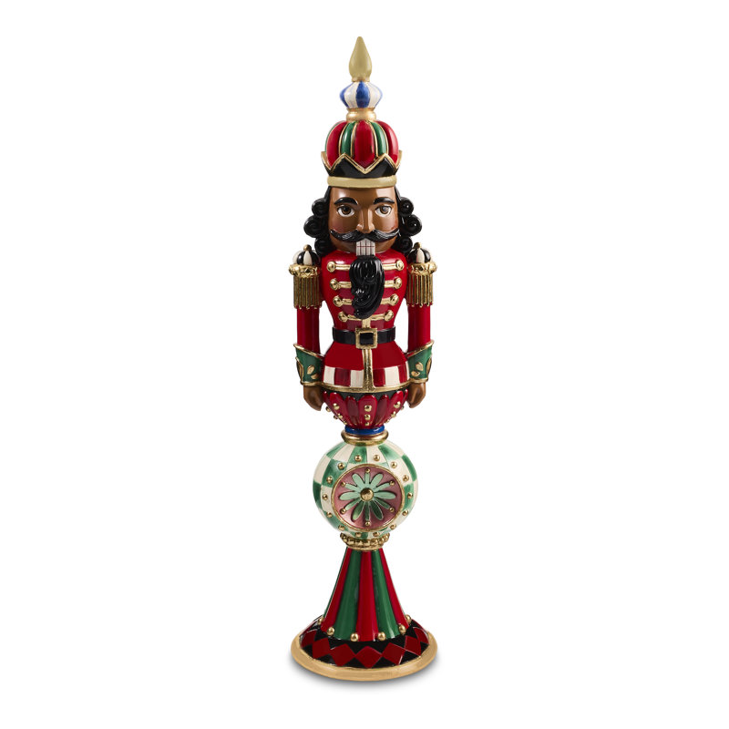 Timeless Tartan Resin Reflector Black Nutcracker