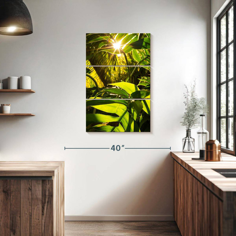 Harnek Sunshiny Green Forest, H 38 po x l 24 po