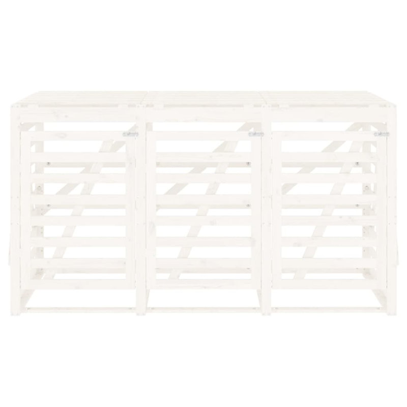 Nedyo Triple Bin Store, White