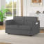 Causeuse-lit escamotable 54,5 po - Dossier réglable-344086206