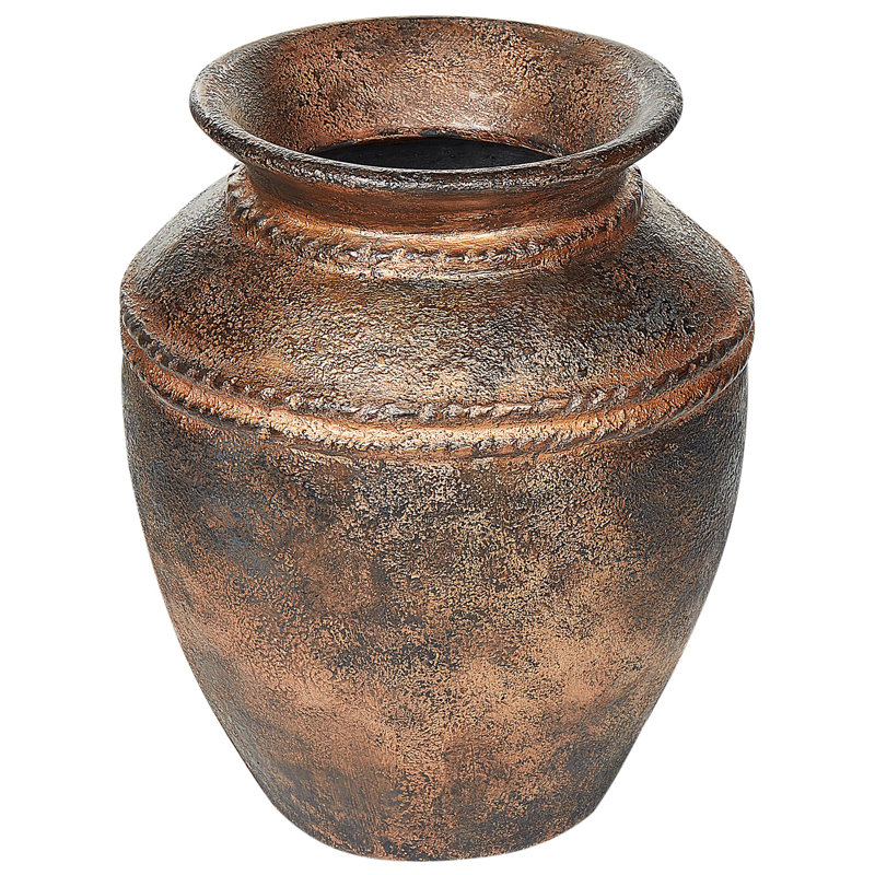 Eowyn Handmade Terracotta Floor Vase