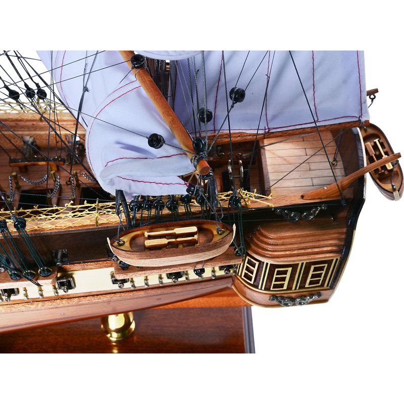 USS Constitution Édition limitée sous le vent, voile complète seulement 100 unités, série Admiral