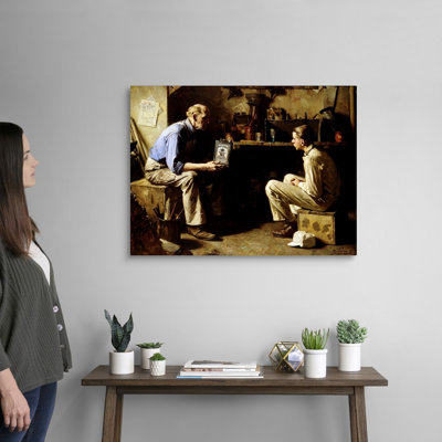 Art mural sur toile Norman Rockwell
