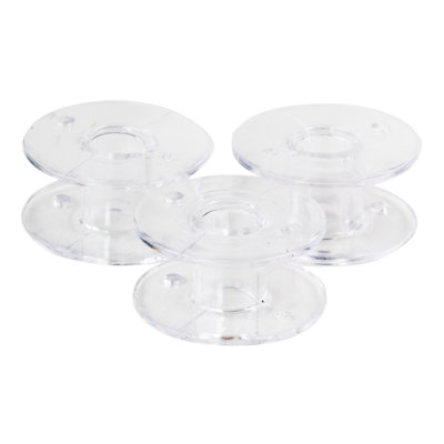 Bobines transparentes Singer 36ct Class 15J en cas de couture