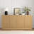 Buffet Cabinet With Storage, Sideboard Cabinet With 4 Doors & Shelves, Wooden Kitchen Coffee Bar Credenza For Living Room And Hallway-982866861