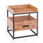 Table de chevet 1 tiroir en bois