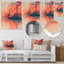 Red Orange Electric Dreams Power Plant - Power Plants, art mural-1809543714-1809543741