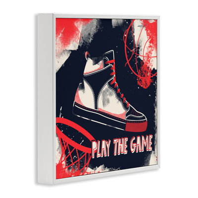 «Play The Game Urban Graffiti», estampe numérique, conception de Marcus Prime