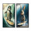 «Bird Surfing», 2 pièces sur toile-618730553-618730556