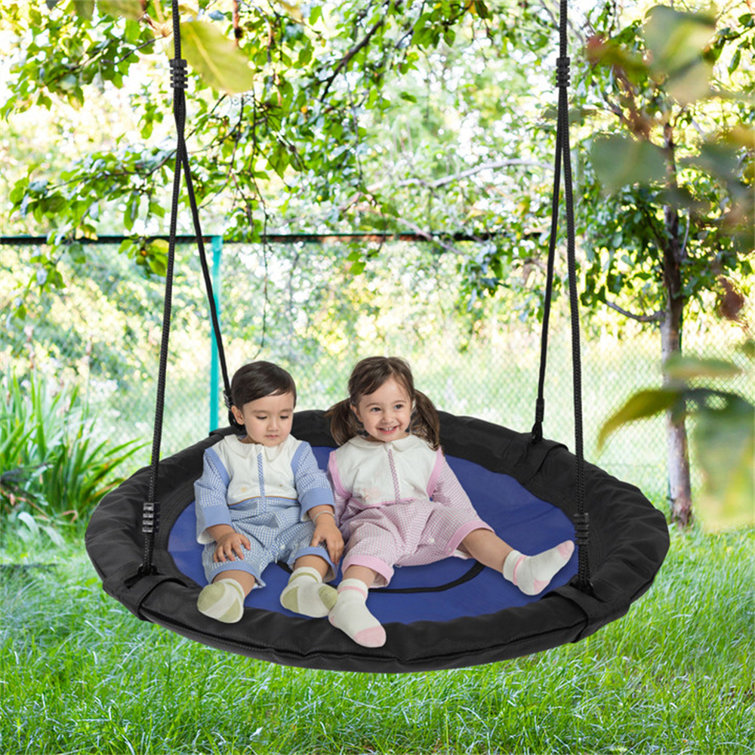 40 Flying Saucer Tree Swing Indoor/Outdoor Round Mat Tree Swing