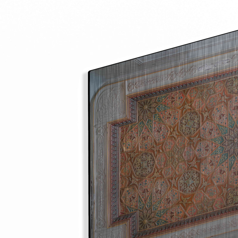 Bungalow Rose «Sursock Ceiling» par Roman Robroek, art mural en métal, H 12 po x l 16 po