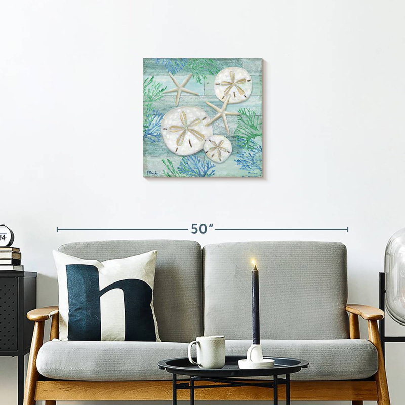 Brampt Clearwater Shells II, 20" H x 20" W