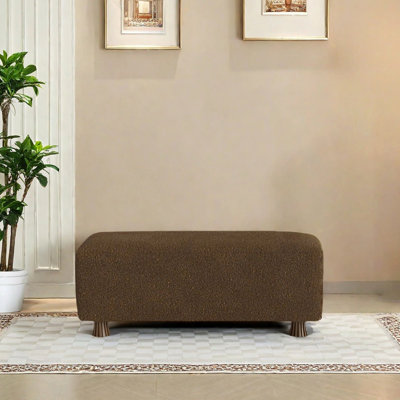 Banc simple en velours