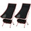 Camarri Folding Reclining Camping Bench