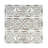 Leva 3Pc Wood Wall Decor Set, Moroccan Floral Carving, Antique White Finish, 36 Inch Square