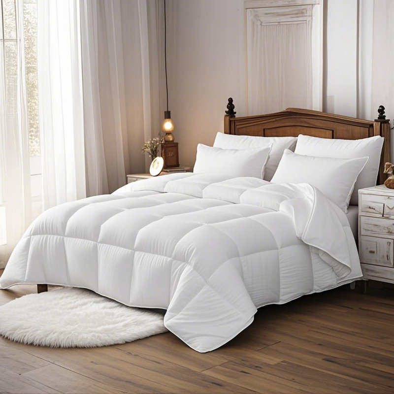 Couverture légère en duvet synthétique toutes saisons, Grand