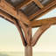 Pavillon de jardin en bois massif 12 pi x 12 pi Arlington par Backyard Discovery