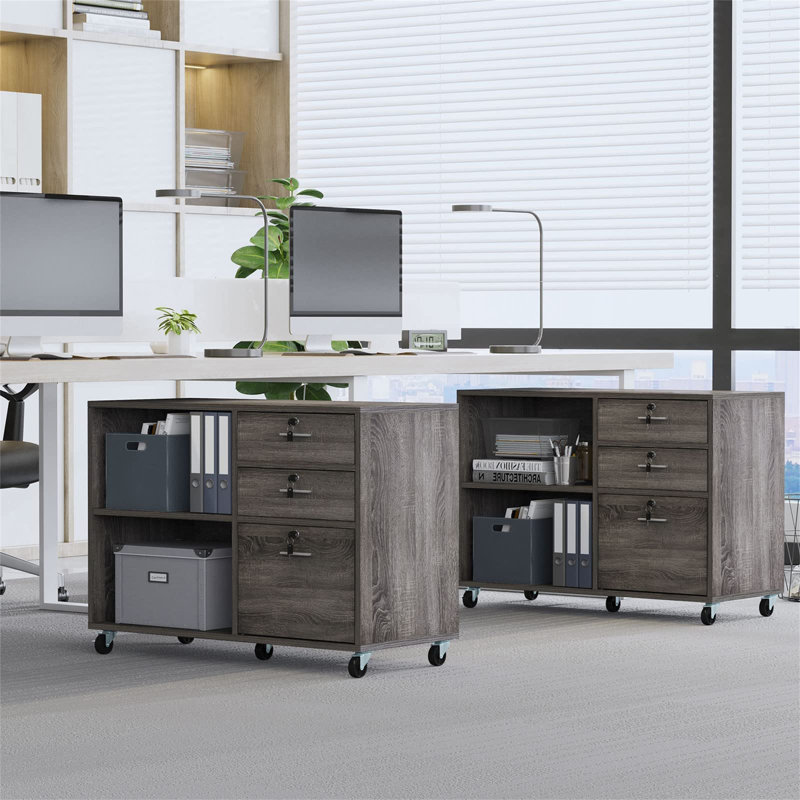 Vadstena 3 Drawer Filing Cabinet