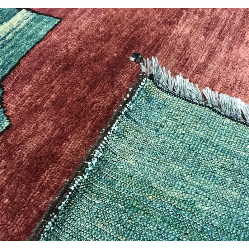 Hand-Knotted High-Quality Brown Area Rug