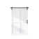 Assembled 84" H MDF Bi-Fold Barn Door with Hardware Kit, Covered with PVC Surface