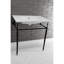Base de bain de salle de bain simple à fixation murale 28" seulement meuble-lavabo Edwardian-49495259
