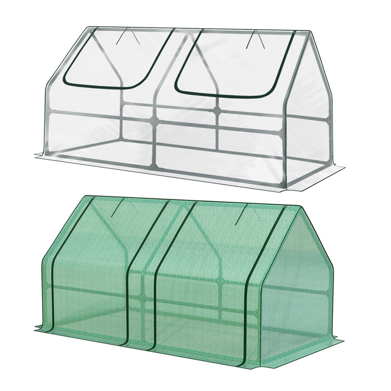 6' W x 3' D Greenhouse