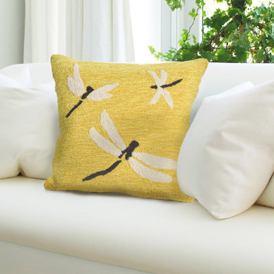  Dragonfly Square Pillow Cover & Insert