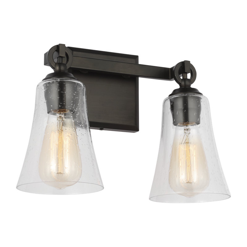 Monterro 2 - Light Vanity Light, Aged Iron