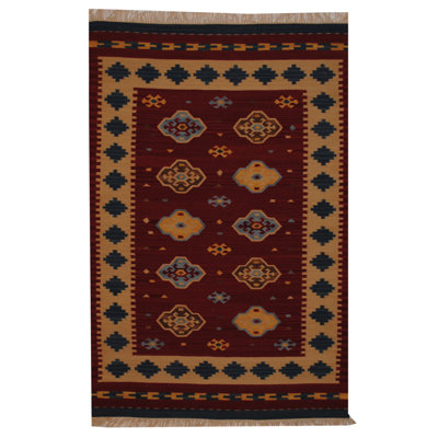 Kilim Wool Oriental Indoor Rug