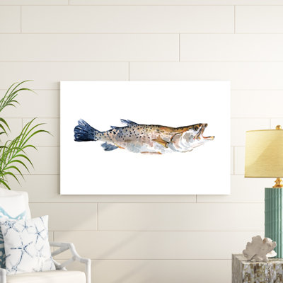 « peau truite ii », peinture sur toile