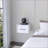 Wall-Mounted Floating Nightstand, Cabinet with Single Drawer-768995982