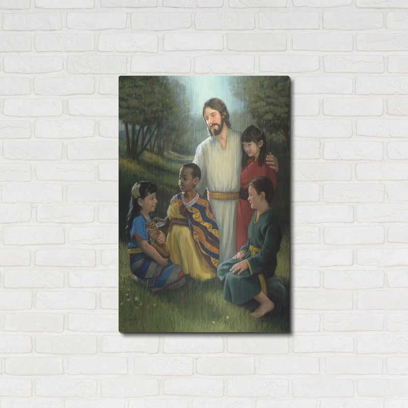 «Shepherd Of All» par David Lindsley, H 36 po x l 24 po