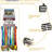 Runner Medal Hanger & Race Bib Holder, 3-Row Sturdy Black Steel Display Rack | Holds Over 30 Medals and 50 Race Bibs