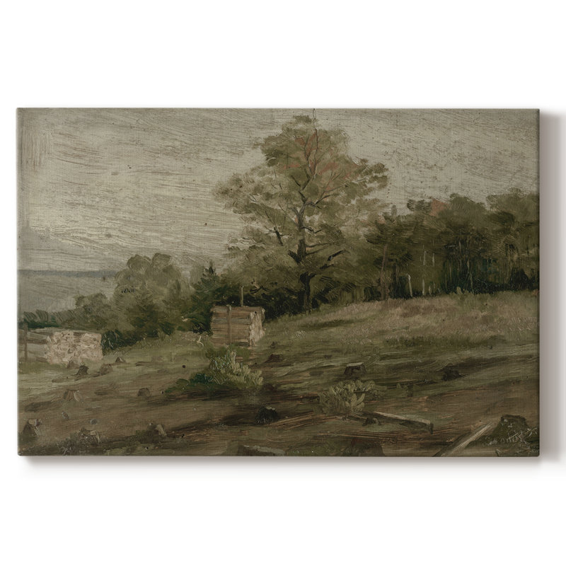 Paysages rétro-DCXCI -Galerie enveloppée Cavas, 12 x 18