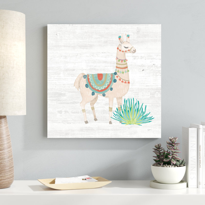 Lovely Llamas II, H 20 po x l 20 po x P 1,25 po