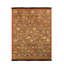 Rug & Kilim’S Swedish Folk Art Rug In Brown With Geometric Pictorials-2074599125