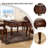 Solid Wood Two-in-one Mahjong Machine with Mahjong Table and Dining Table Function for Chinese Rules
