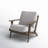 Roxy Upholstered Armchair-696197533