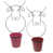 Rose vif / rouge