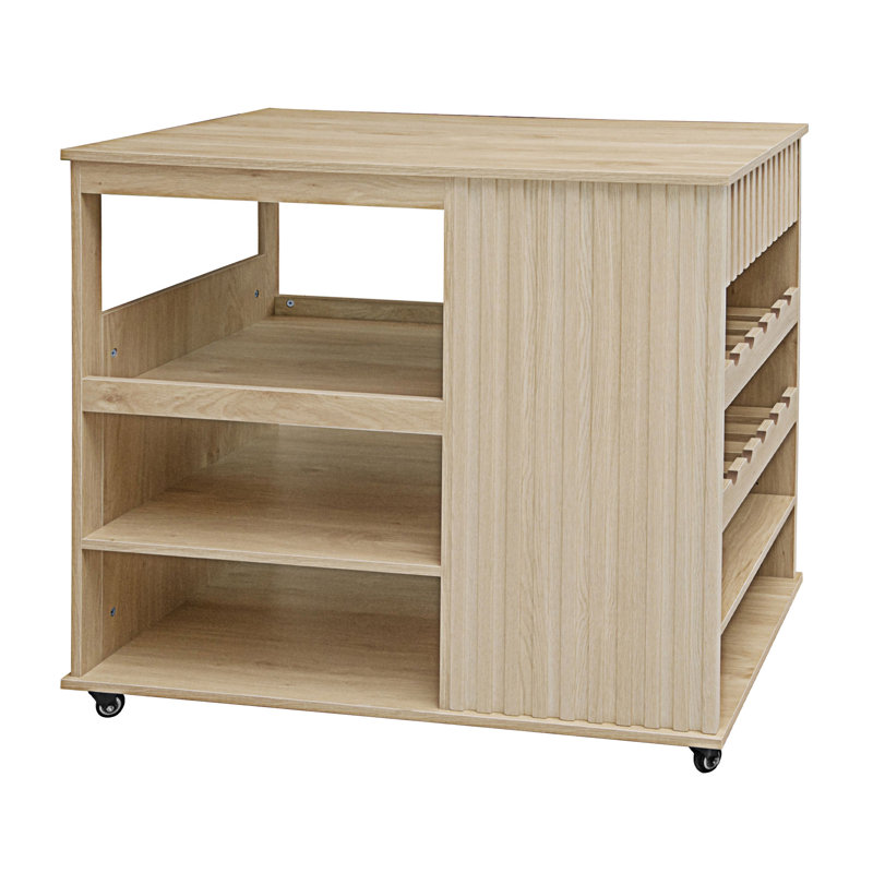 Kitchen Island Cart(No Include Stool)
