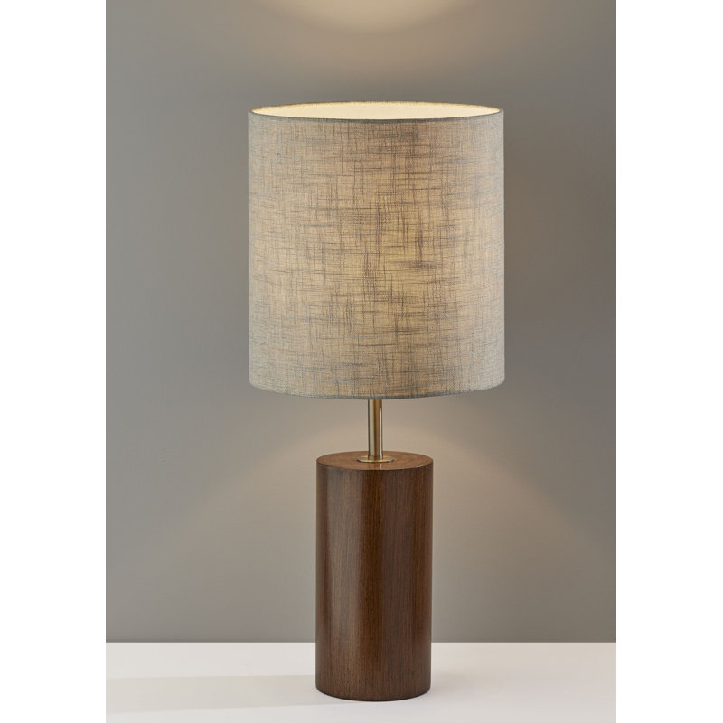 Buffet Table Lamp, Black, Gray