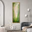 Abstrait vert, peinture imprimée minimaliste, moderne, panoramique, horizontal, Boho, décoration murale-121545553-102833055